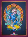 Simhamukhi Thangka (The Lion-Faced Dakini)