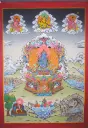 Vajradhara Thangka – Menri Landscape Assembly