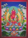 Amitayus Thangka – Menri Terrestrial Style – The Grounded Source of Vitality