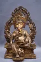 Enthroned Ganesha Statue