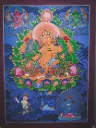 Five Jambhala Thangka – Celestial Blue Domain