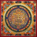 Kalachakra Mandala Thangka: Wheel of Time, Stillness Within