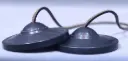 Plain Black Tingsha – Pure Tone of Stillness