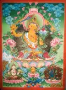 Manjushri Thangka (Wisdom Sword Assembly)