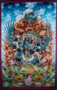Vajrakilaya Thangka – Yab-Yum Union – The Piercing Dagger of Wisdom