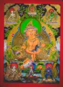 Yellow Jambhala Thangka (Mandala of Abundance)