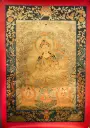 White Tara Thangka – Golden Long Life Assembly – Radiant Source of Vitality
