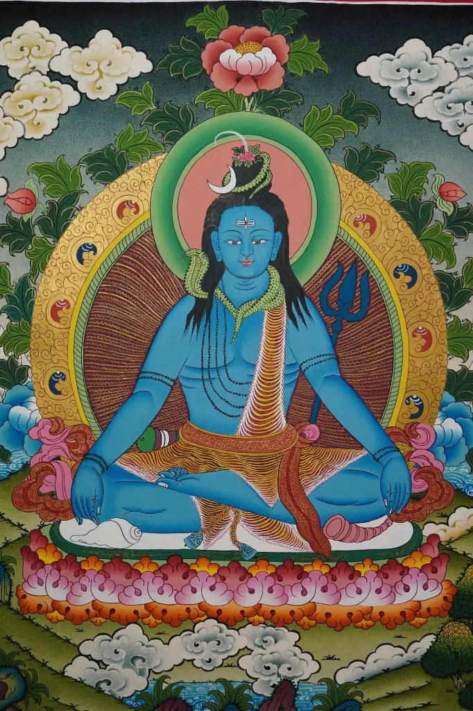 Shiva Thangka | Mahadeva, The Supreme Meditator