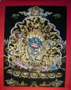 Bernakchen Mahakala Thangka – Kagyu Protector – Gampopa’s Blessing