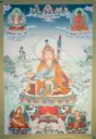  Guru Rinpoche Thangka – Complete Lineage Assembly 
